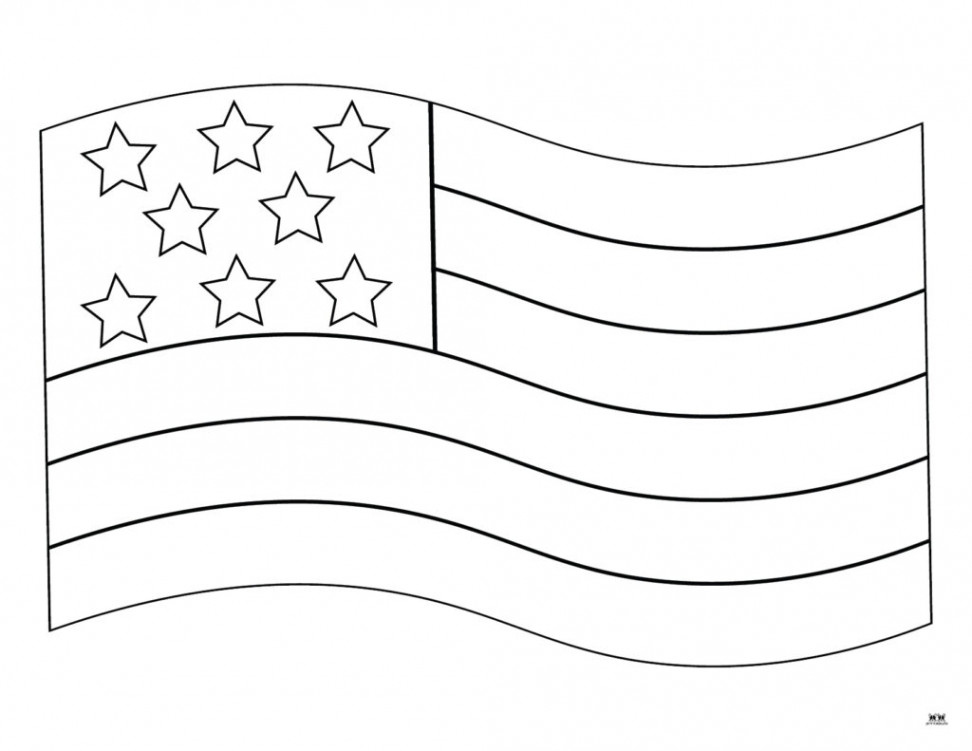 American Flag Coloring Pages & Templates -  FREE Pages  Printabulls