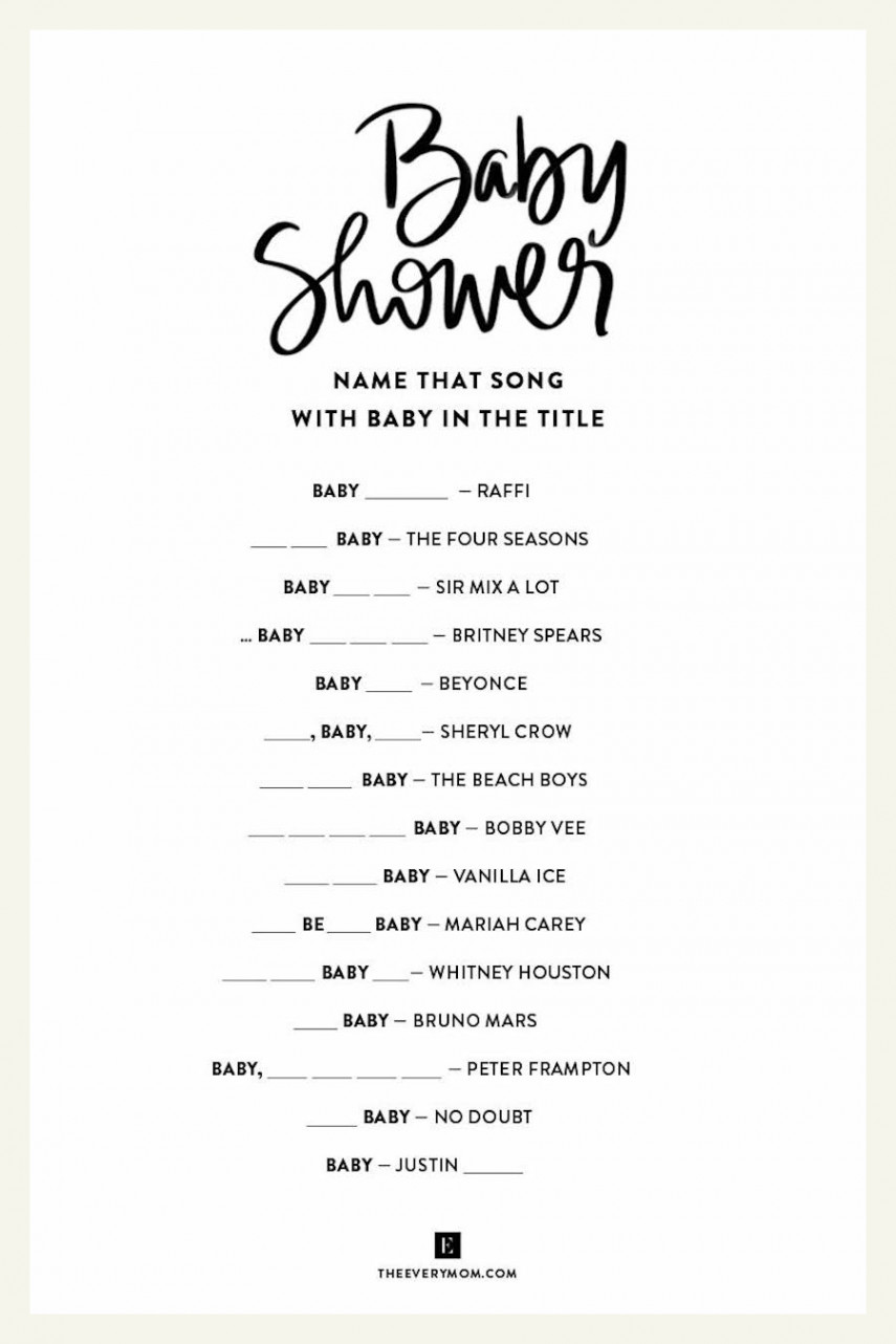 Baby Shower Games: Free and Fun Printables!  The Everymom