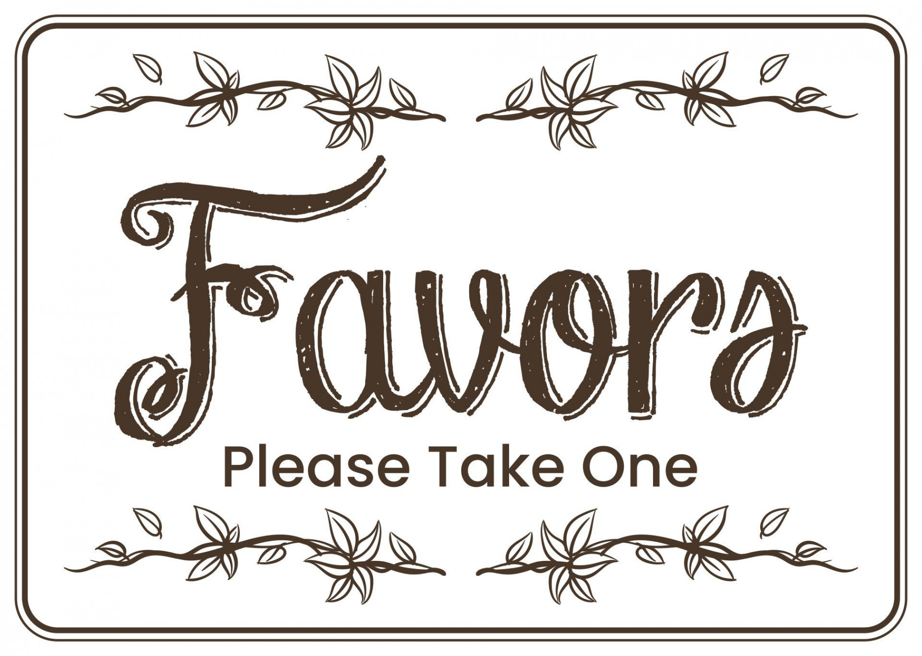 Best Free Printable Halloween Please Take One Sign  Halloween