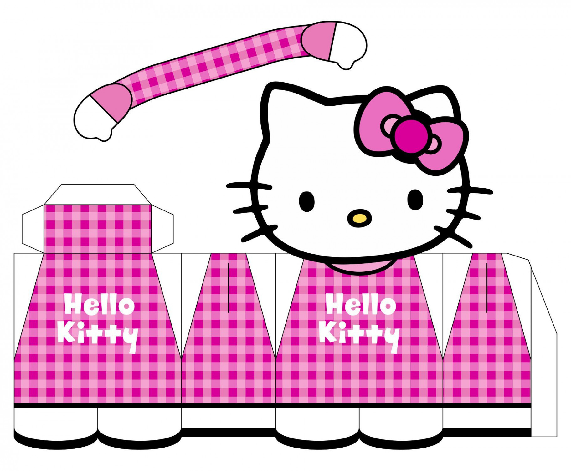 Best Free Printable Hello Kitty Paper Crafts for Free at