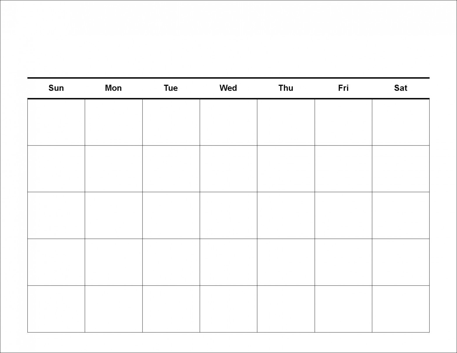 Blank Calendar - Printable  Calendar Templates  Blank monthly