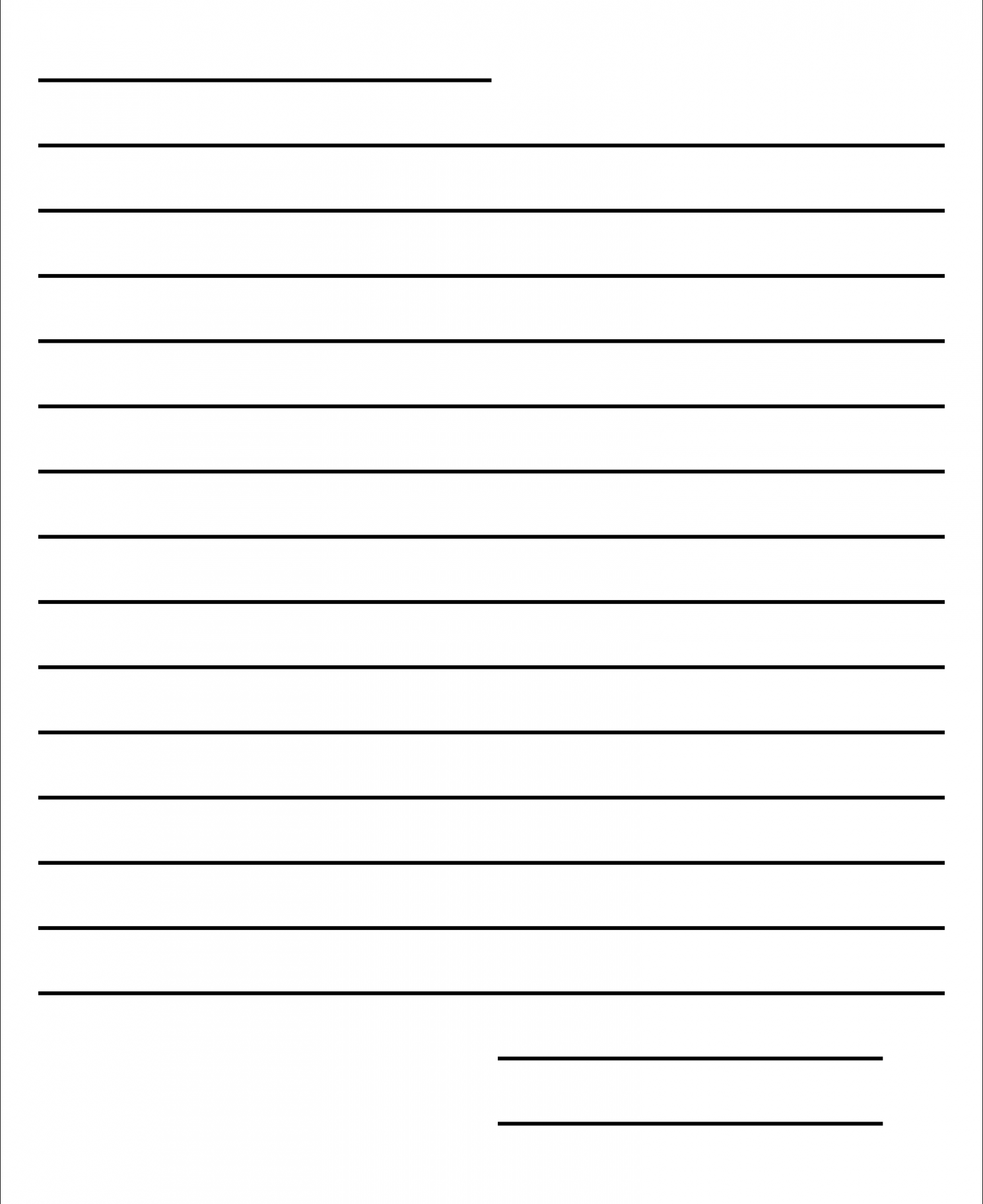 Blank Letter Format Template  Letter writing template, Writing