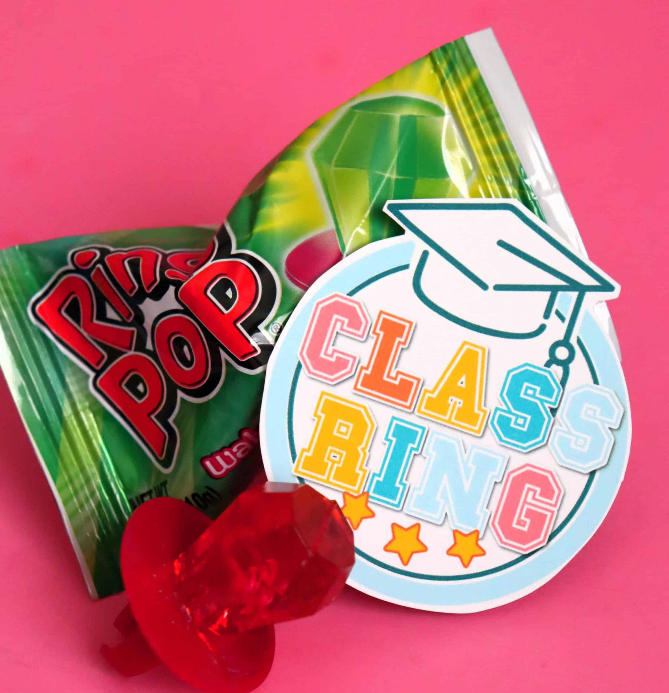 Class Ring Printable - A girl and a glue gun