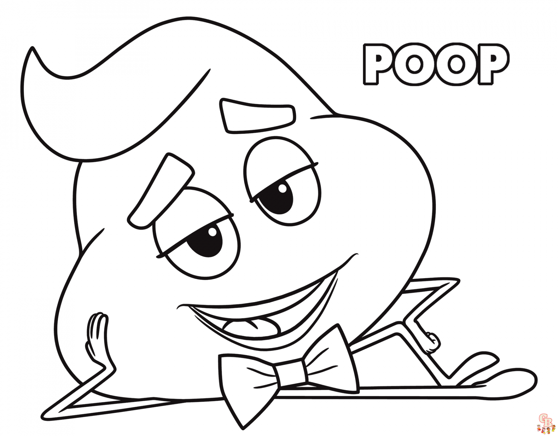 Color Your World with Poop Coloring Pages - Free Printables