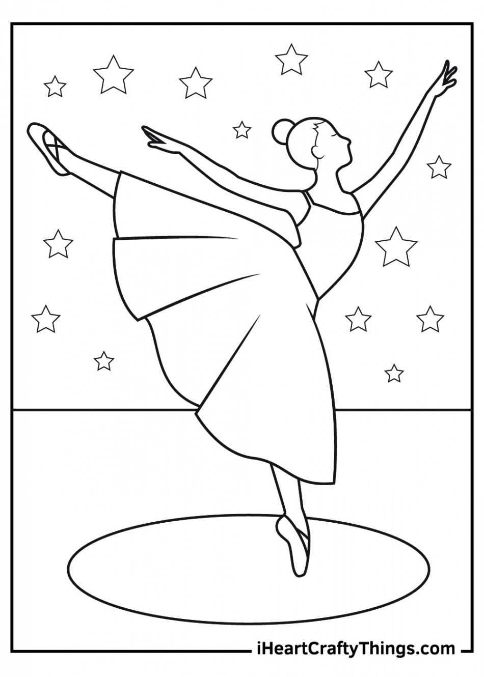 Dance Coloring Pages (% Free Printables)