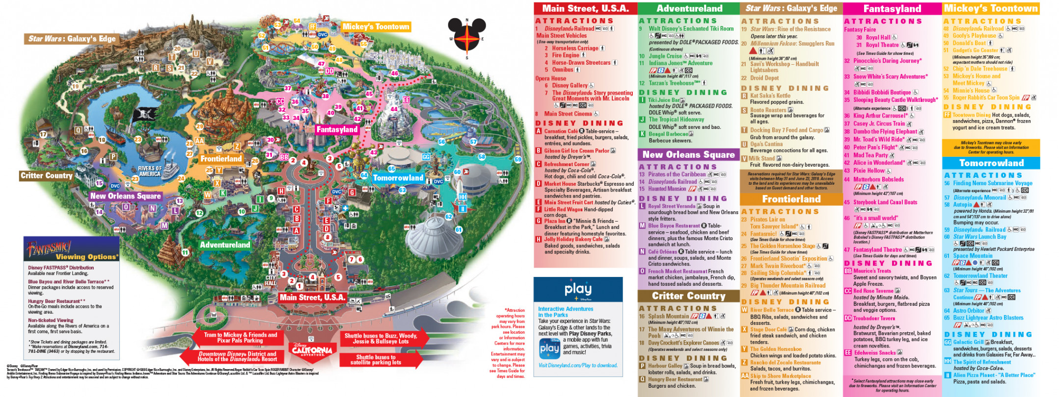 Disneyland Park Map - Kelly Does Life