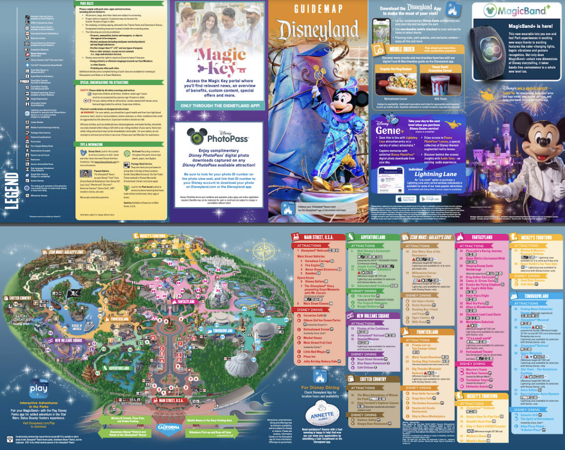 Disneyland Resort Maps California (Printable PDFs) - See All!