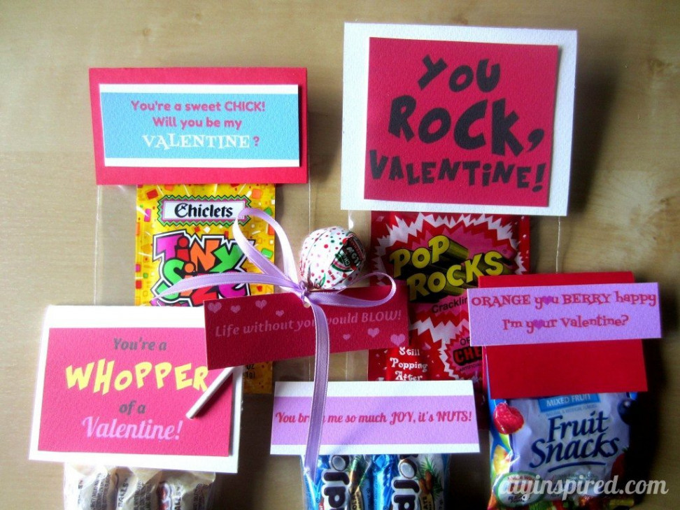 DIY Candy Valentines with a Free Printable - DIY Inspired