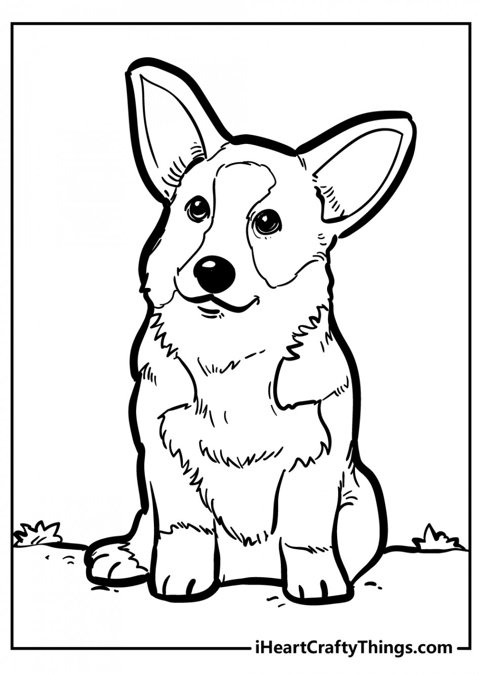 Dog Coloring Pages (% Free Printables)