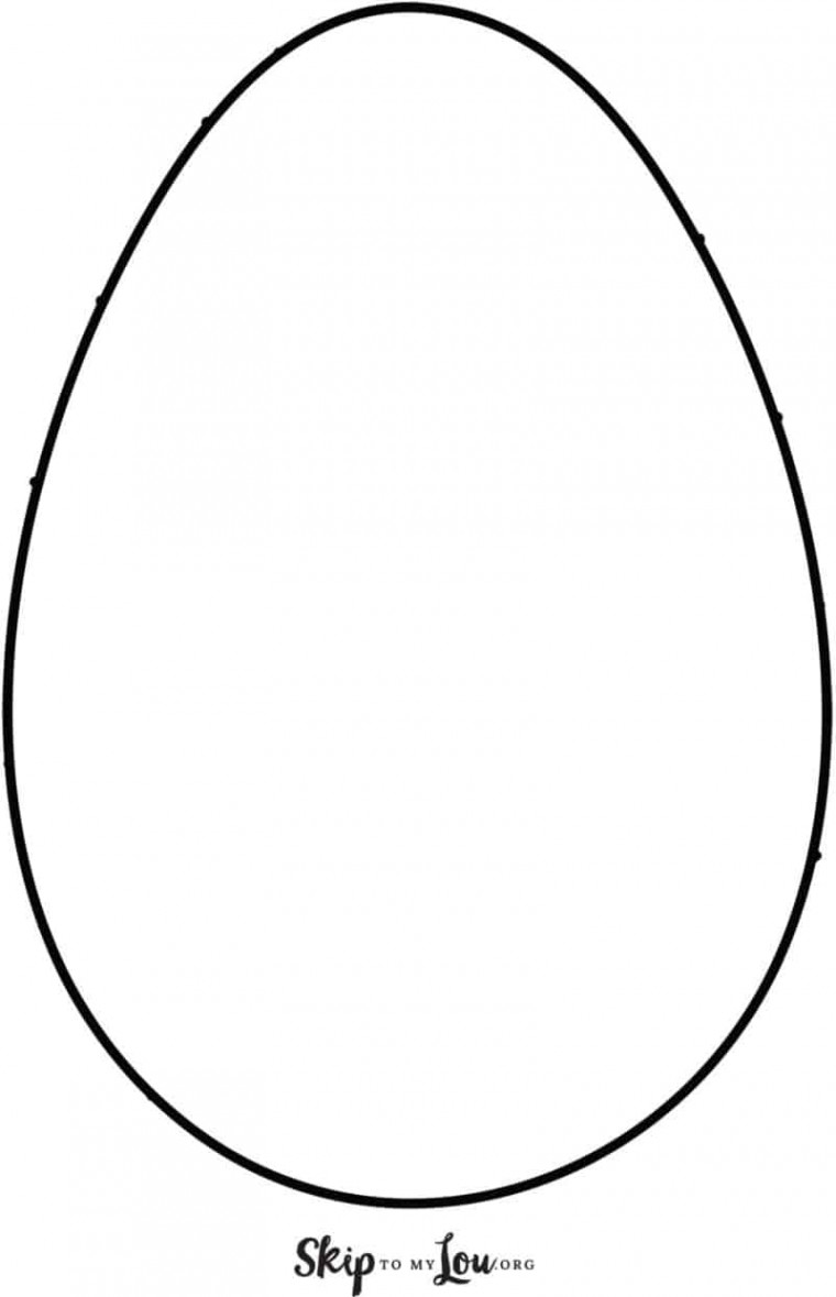 Easter Egg Templates with Pictures for FUN Easter Crafts  Skip To