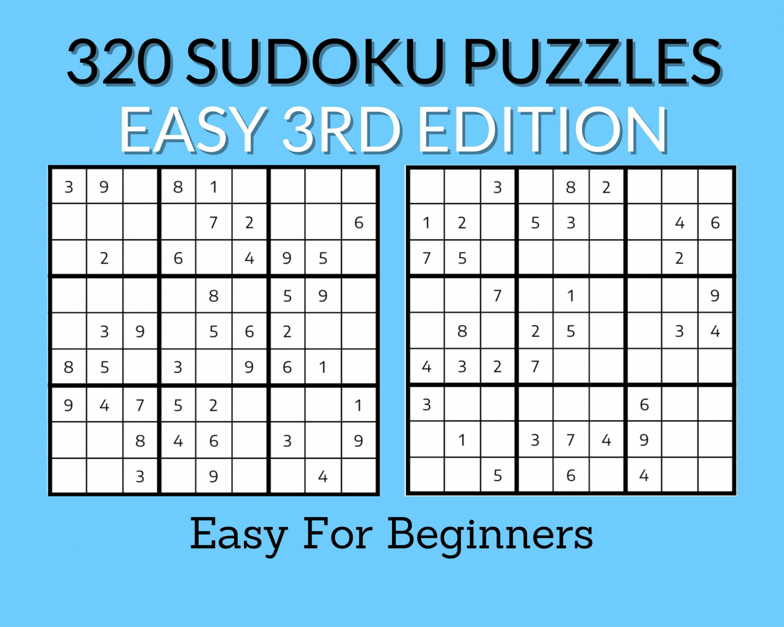 Easy Sudoku Puzzle Book for Beginners Printable PDF rd - Etsy