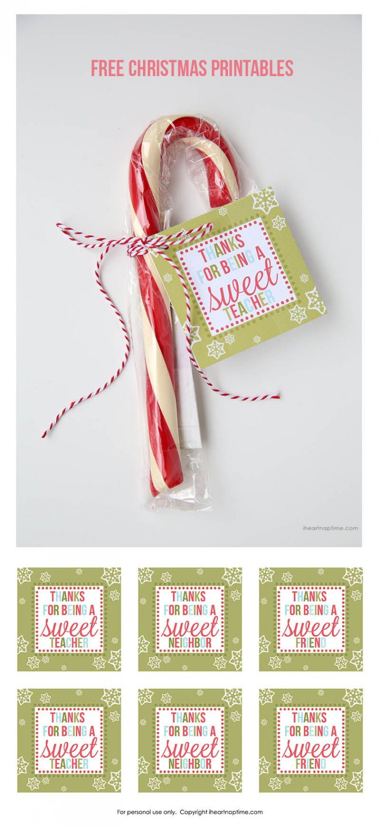 Free Christmas Printable Tags  Free christmas printables