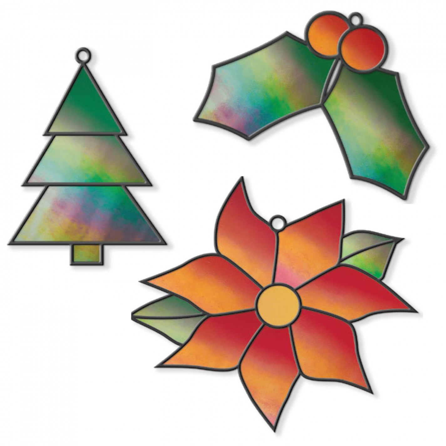 Free Holiday Shimmer Ornaments Pattern  Winter Delphi Glass