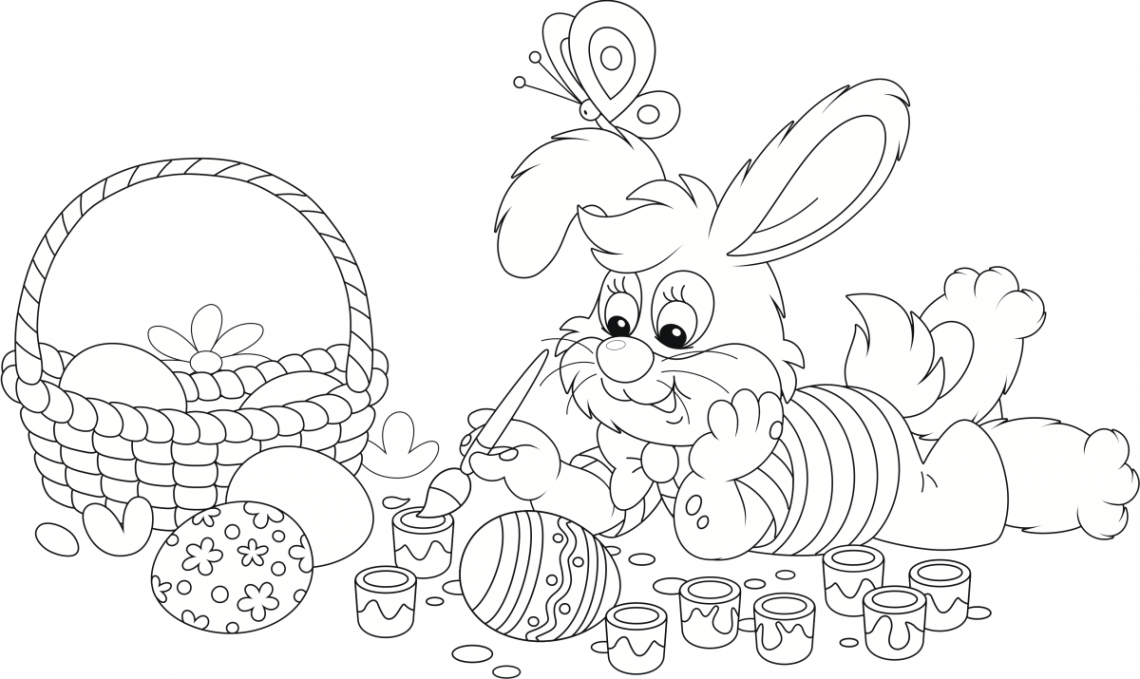 Free Printable Easter Coloring Pages for Kids and Adults