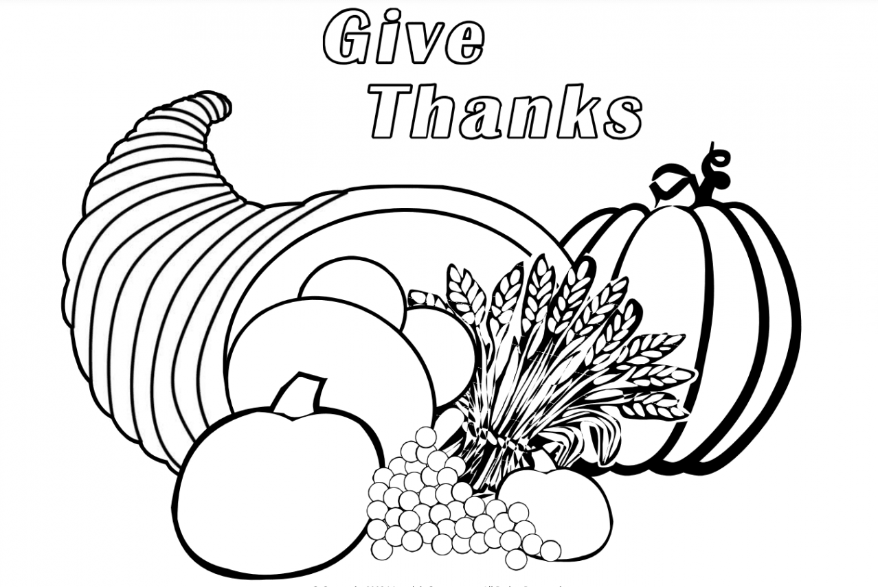 Free Printable Thanksgiving Coloring Pages for Kids