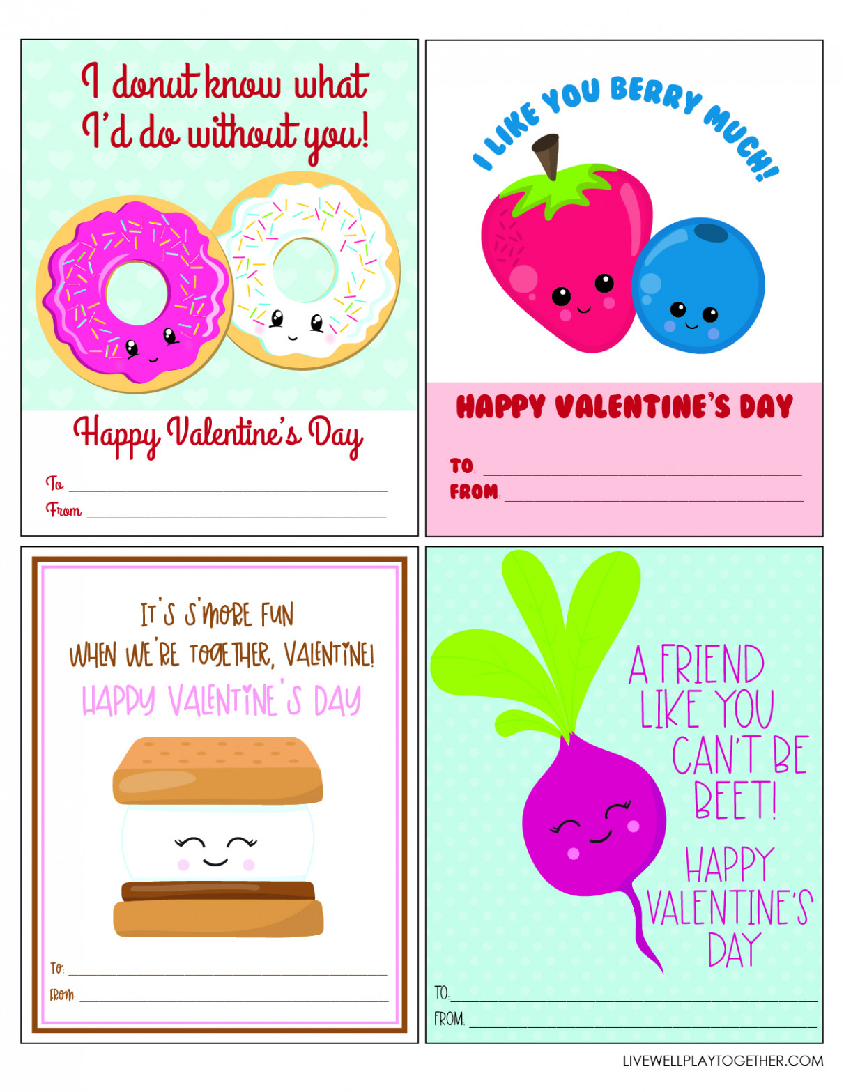 Funny Food Pun Valentine