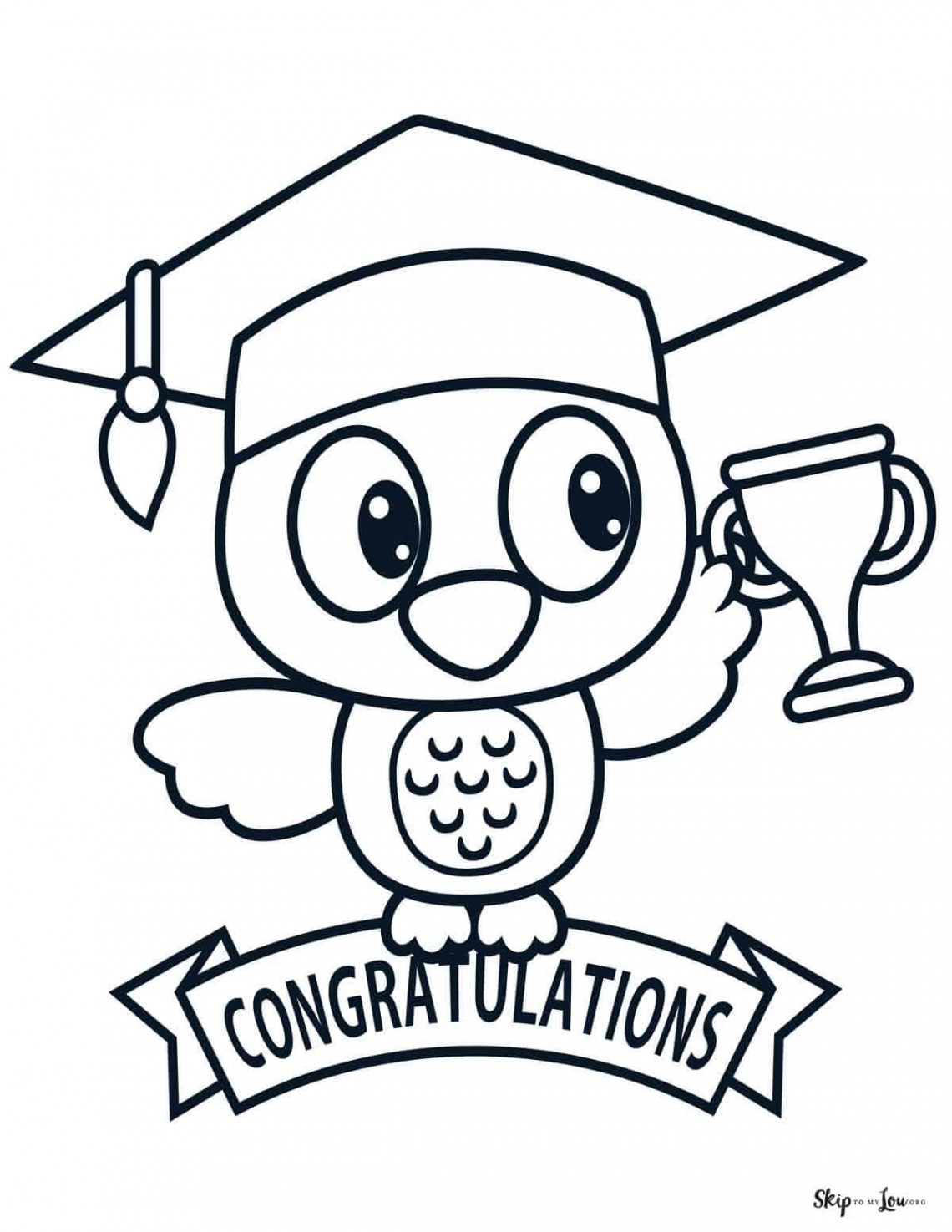 Graduation Coloring Pages  Skip To My Lou