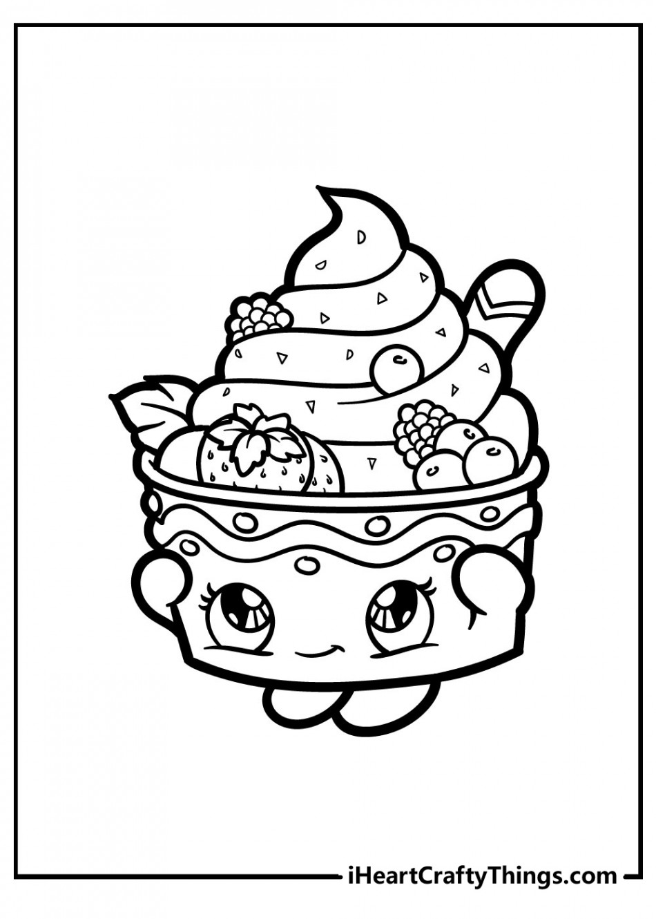 Ice Cream Coloring Pages (% Free Printables)