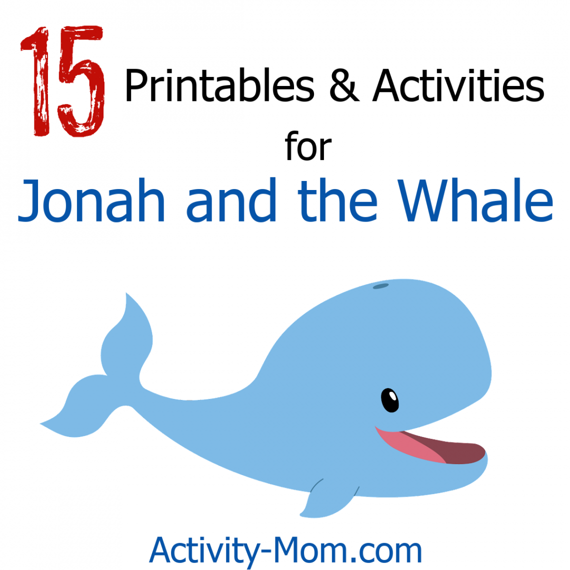 Jonah and the Whale Free Printables and Activities - The Activity Mom