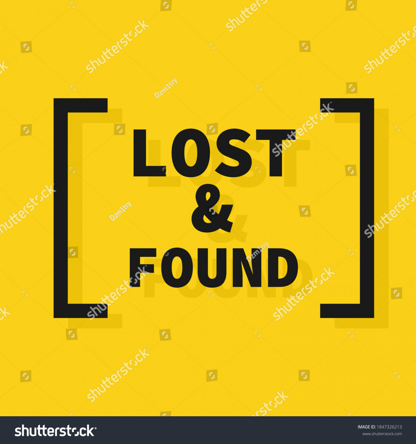 Lost Found Poster Images, Stock Photos & Vectors  Shutterstock