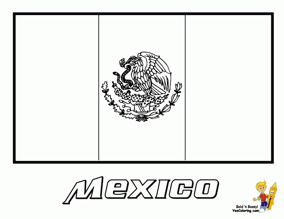 Marvelous Flag Print Out for Mexico States  Aguascalientes