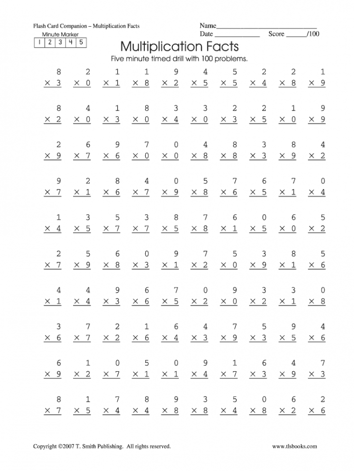 Multiplication drills: Fill out & sign online  DocHub