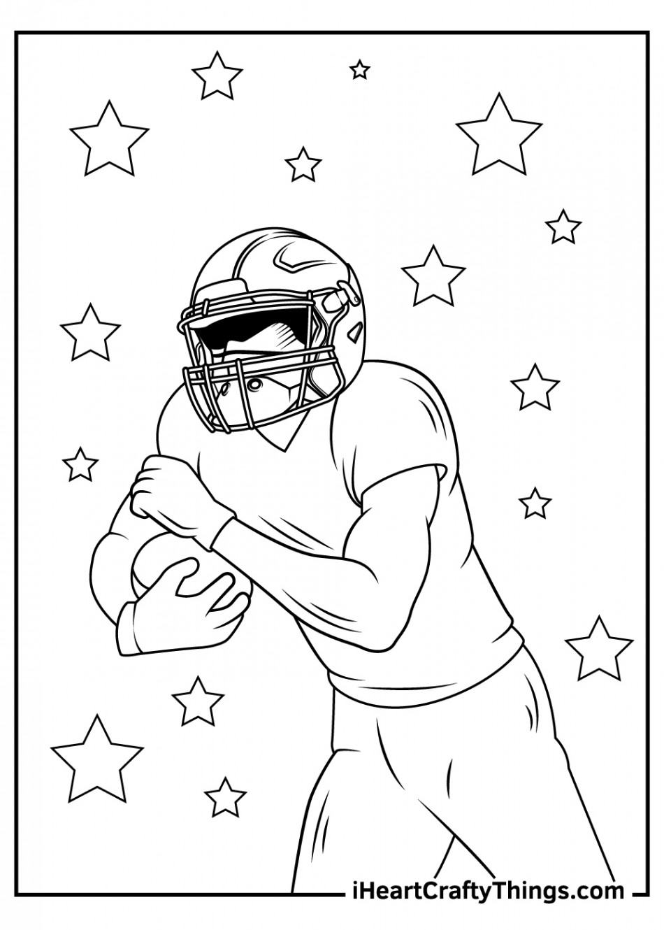 NFL Coloring Pages (Updated )