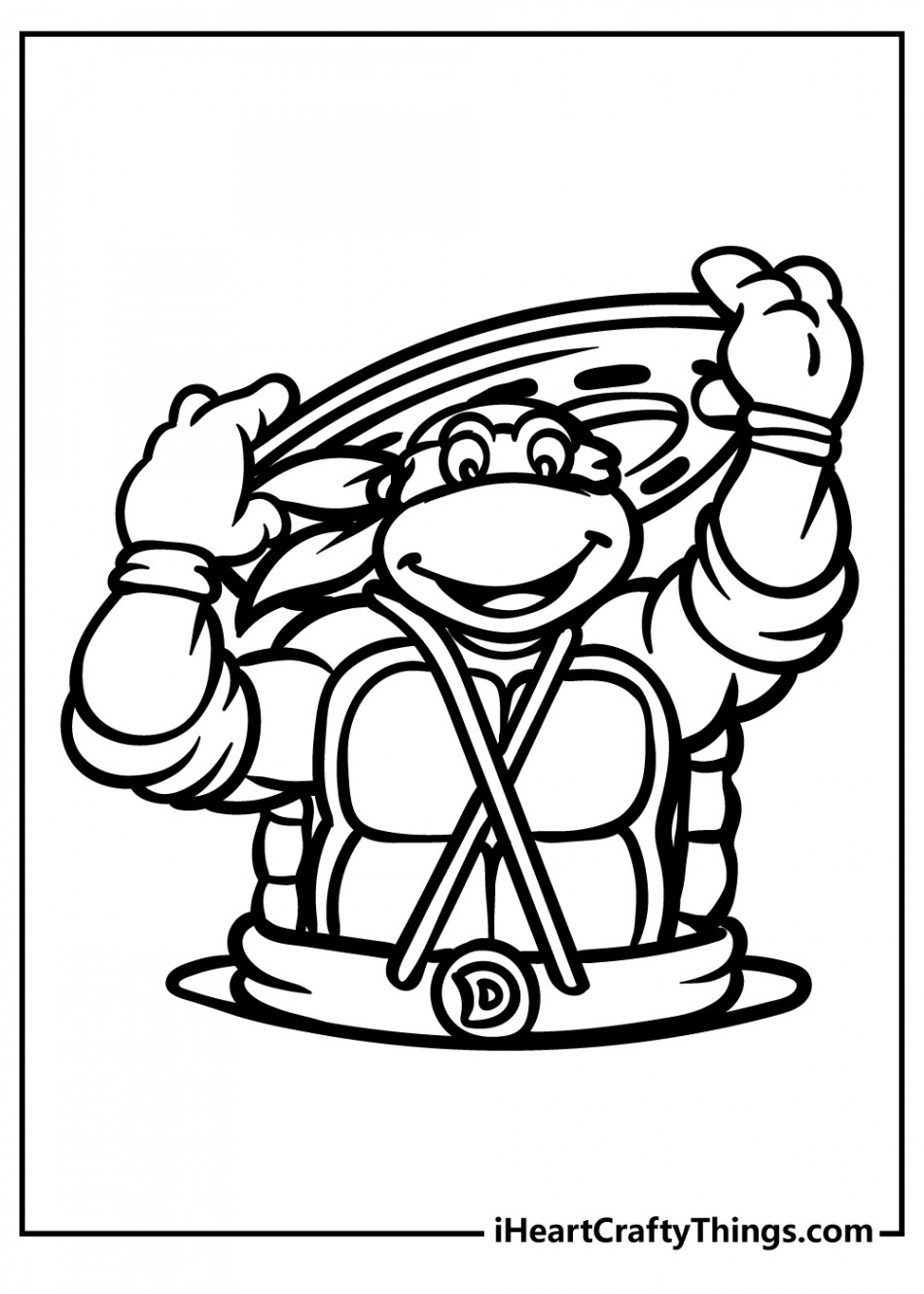 Ninja Turtles Coloring Pages (% Free Printables)