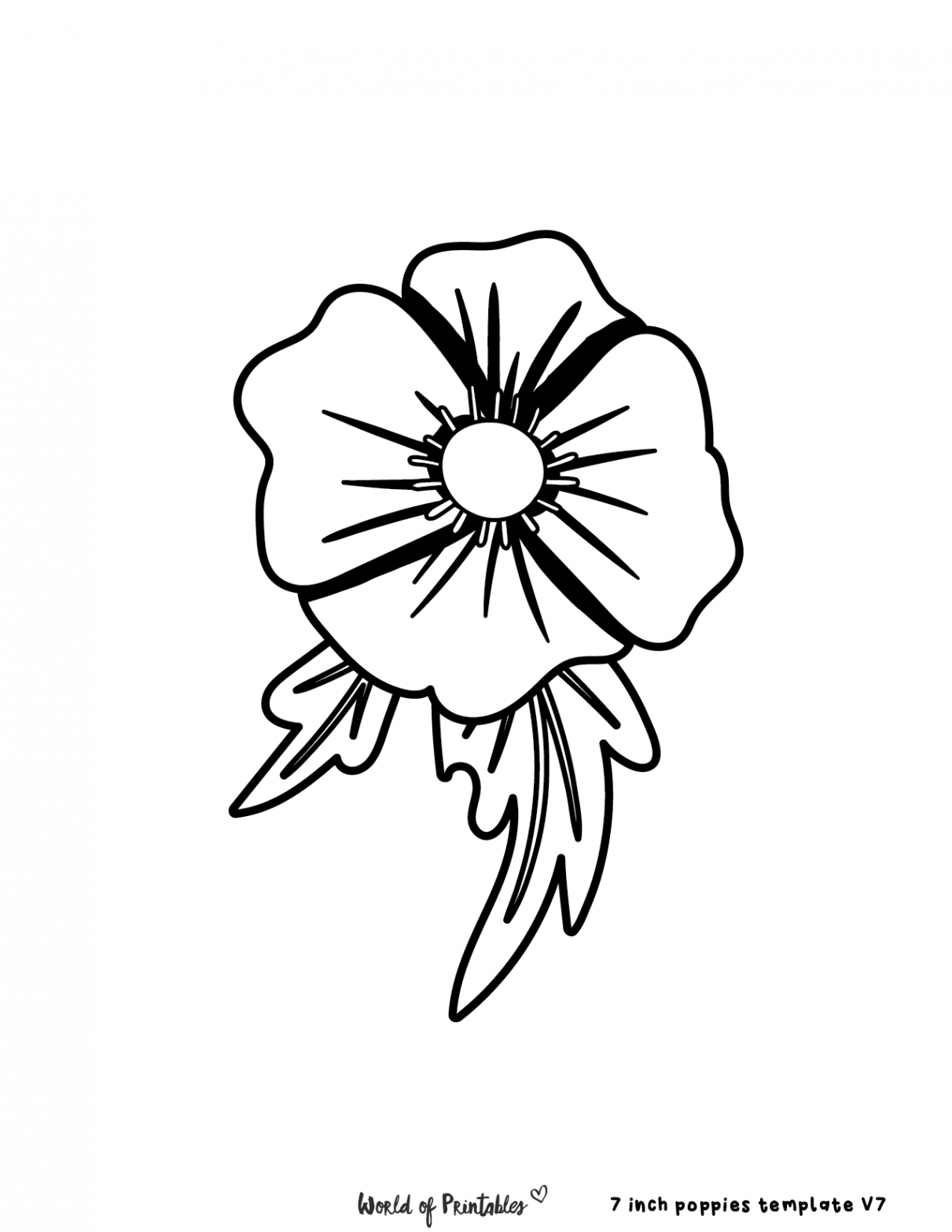 + Poppy Templates For ANZAC Day celebrations  Poppy template