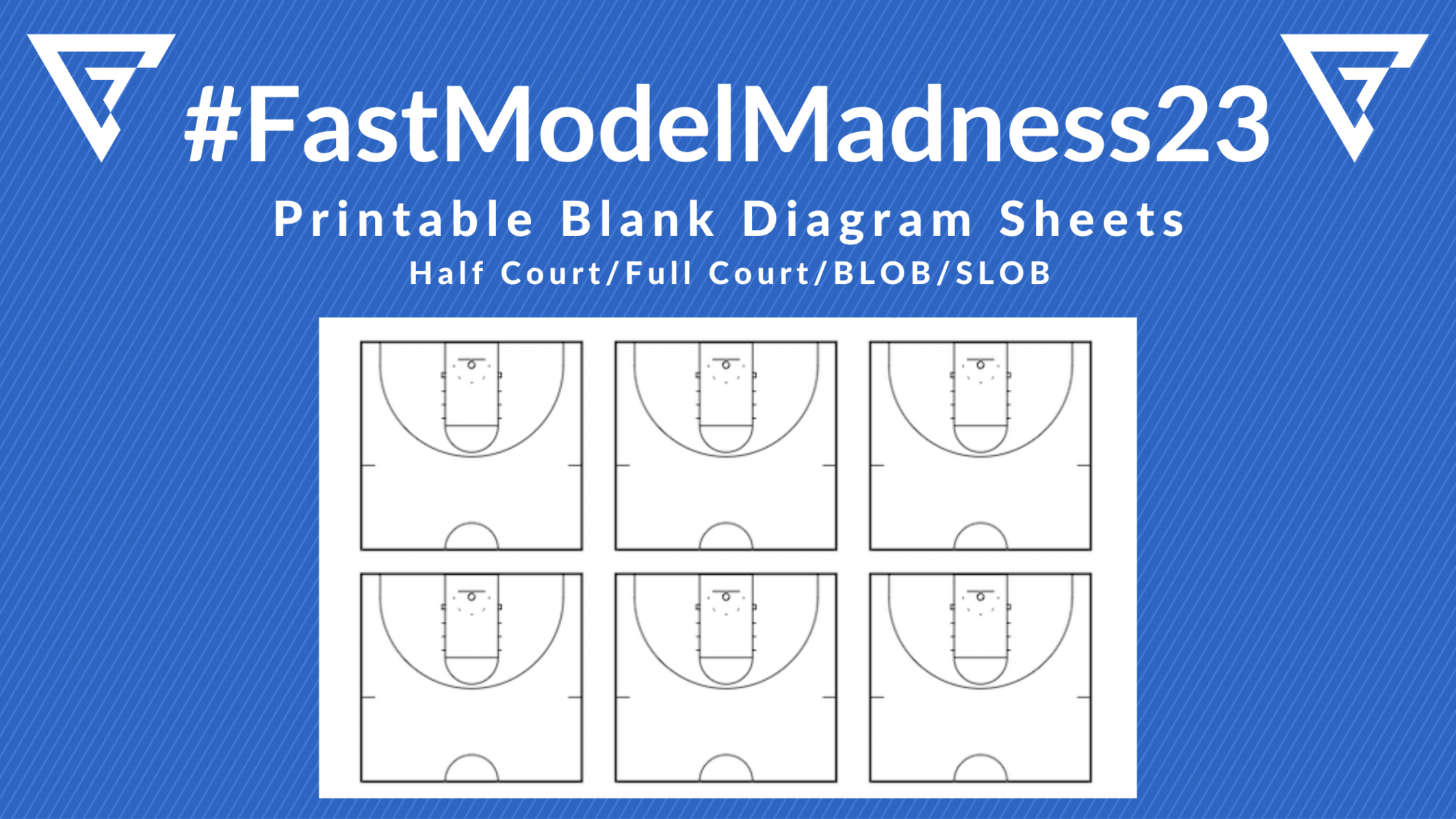 Printable Blank Diagram Sheets For Basketball Coaches-FastDraw