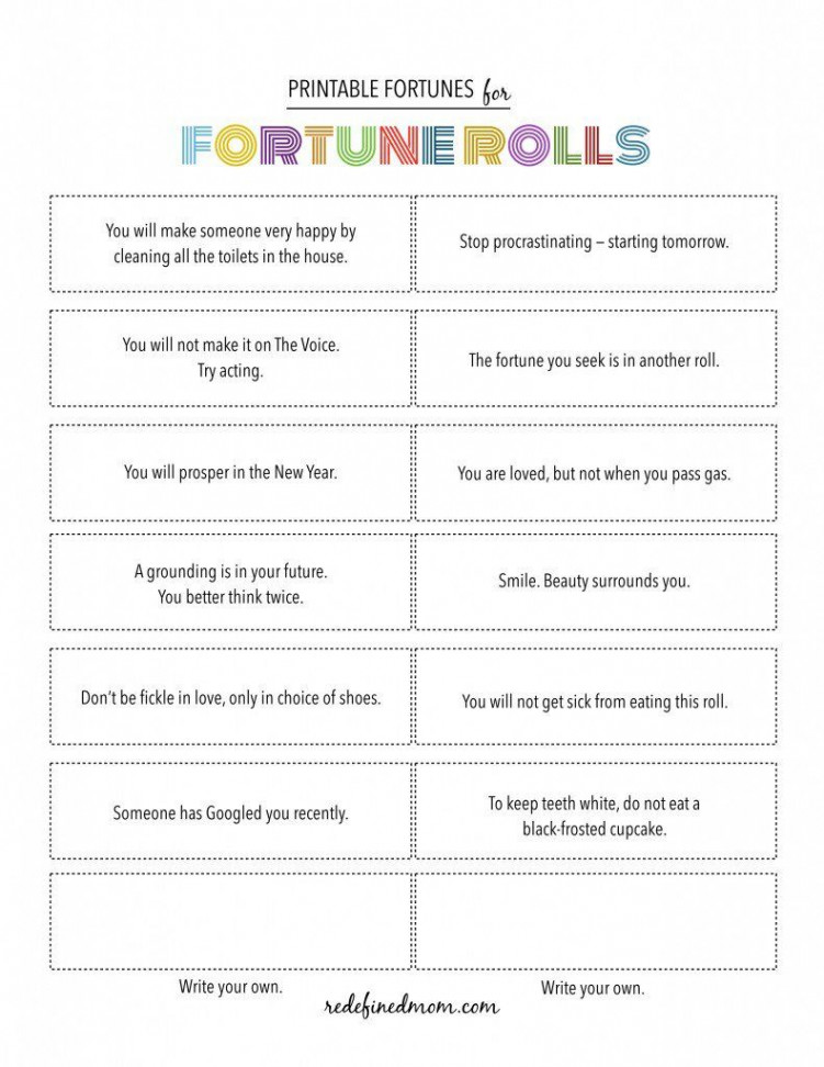 Printable Fortune Cookie Quotes  Fortune cookie quotes, Fortune