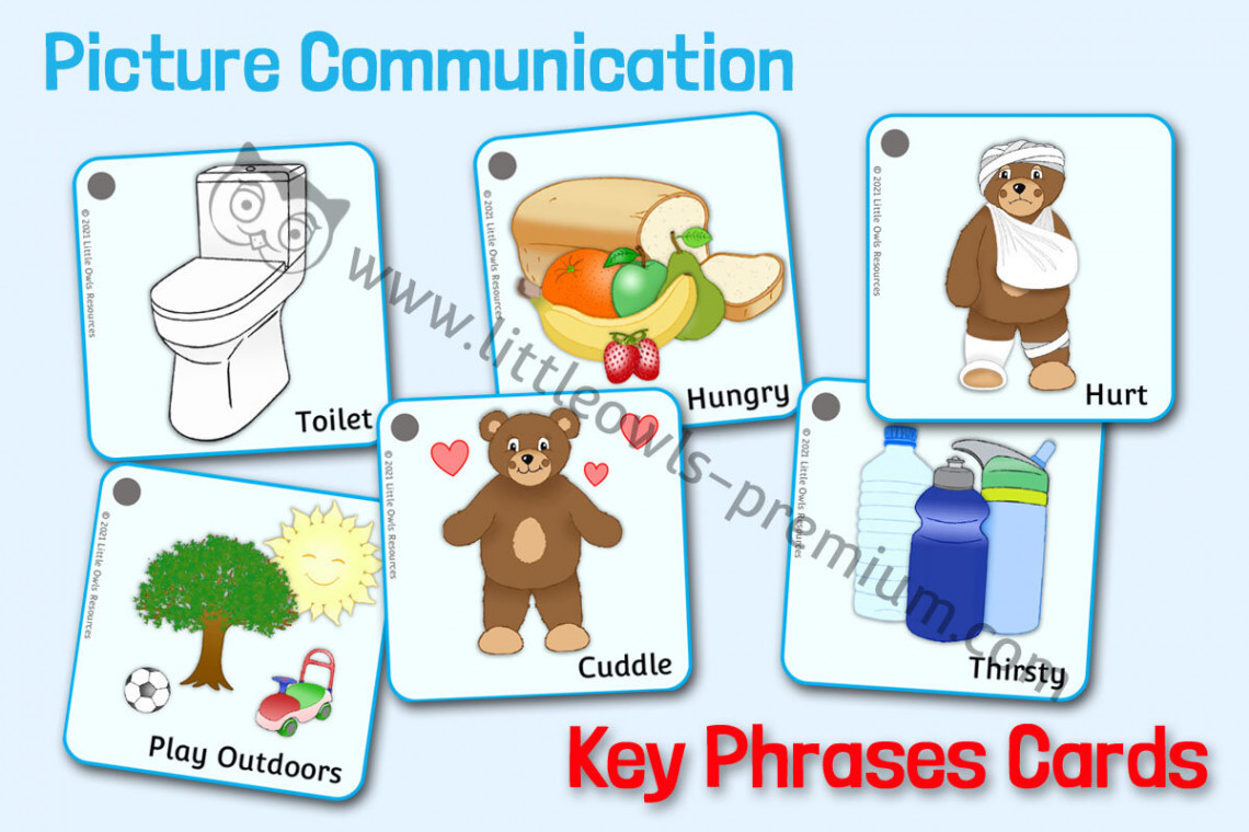 Printable Picture/Visual/Non Verbal Communication Early Years/EYFS