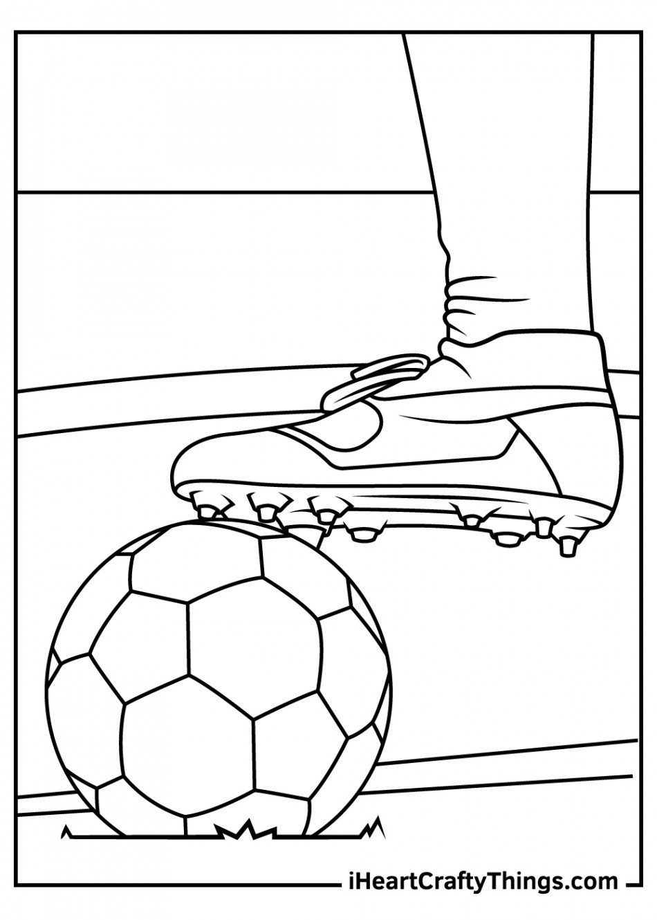 Soccer Coloring Pages (% Free Printables)