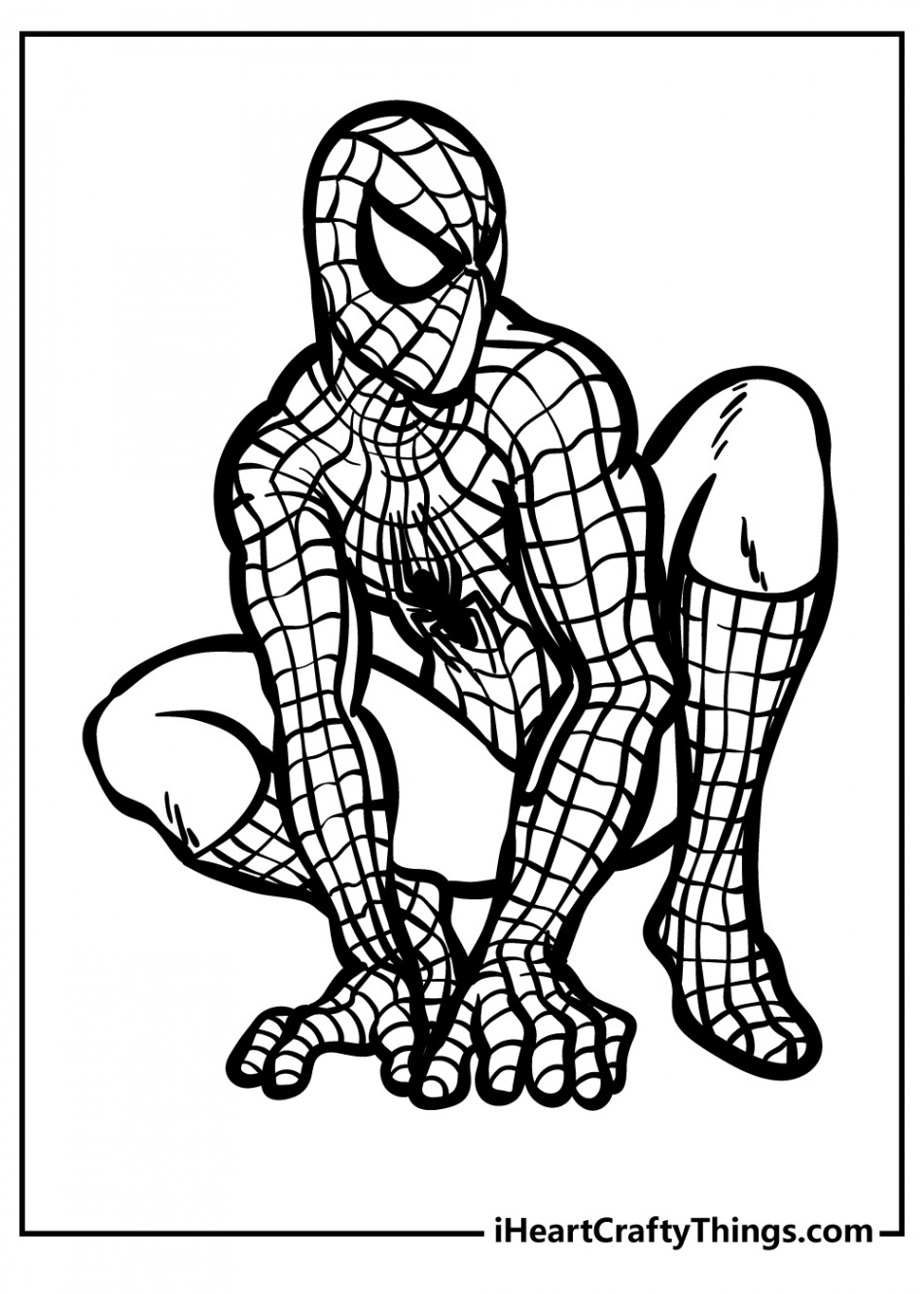 Spider-Man Coloring Pages (% Free Printables)