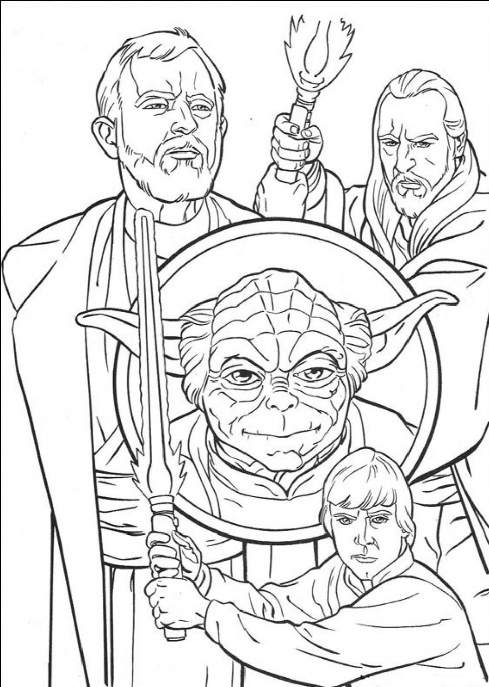 Star Wars Coloring Pages - Free Printable Star Wars Coloring Pages