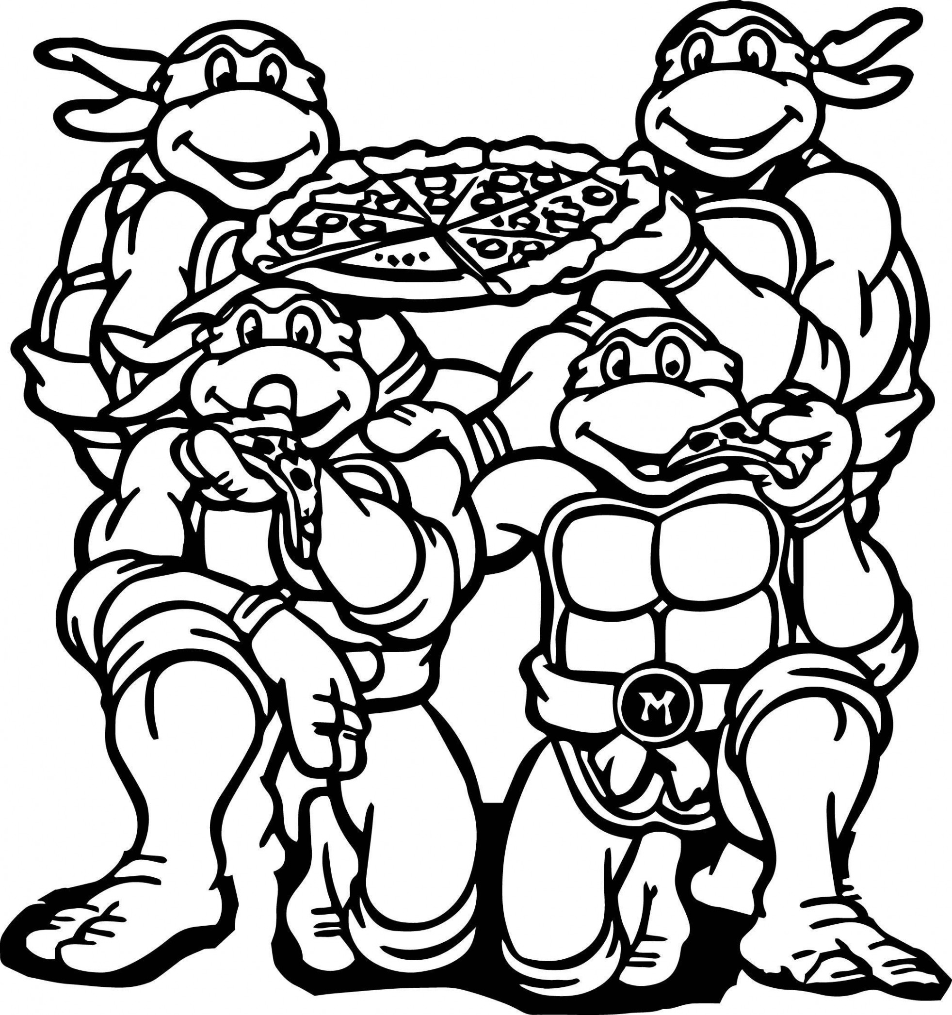 Teenage Mutant Ninja Turtles Coloring Pages - Best Coloring Pages