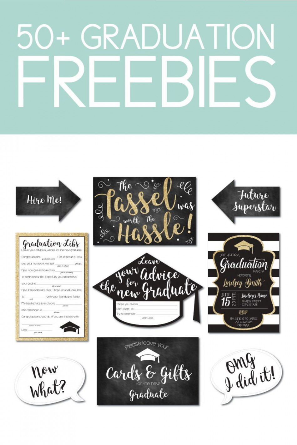 The Ultimate List of Printable Graduation Ideas Perfect Every Year