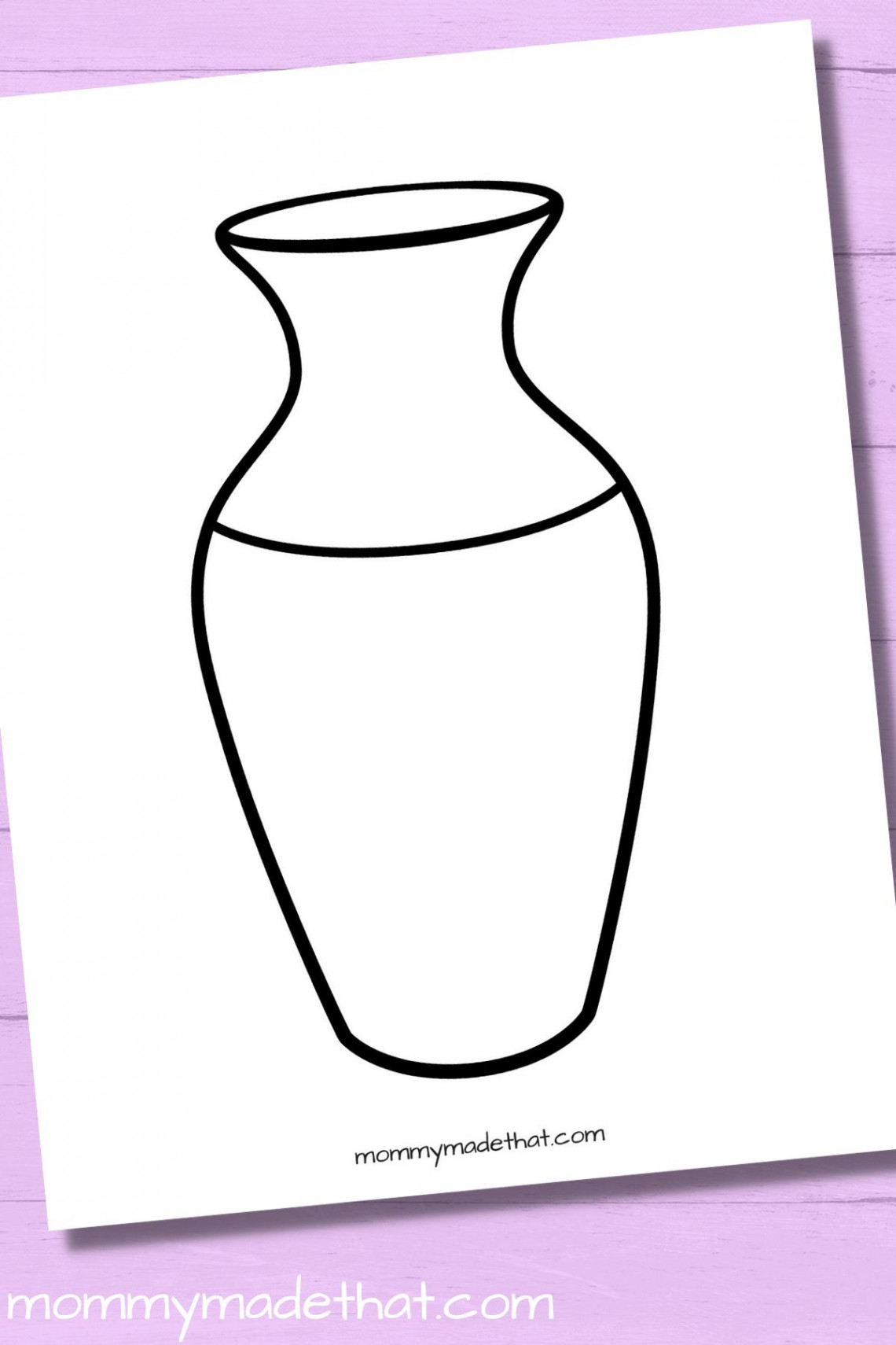 Vase Templates (Free Printables!)