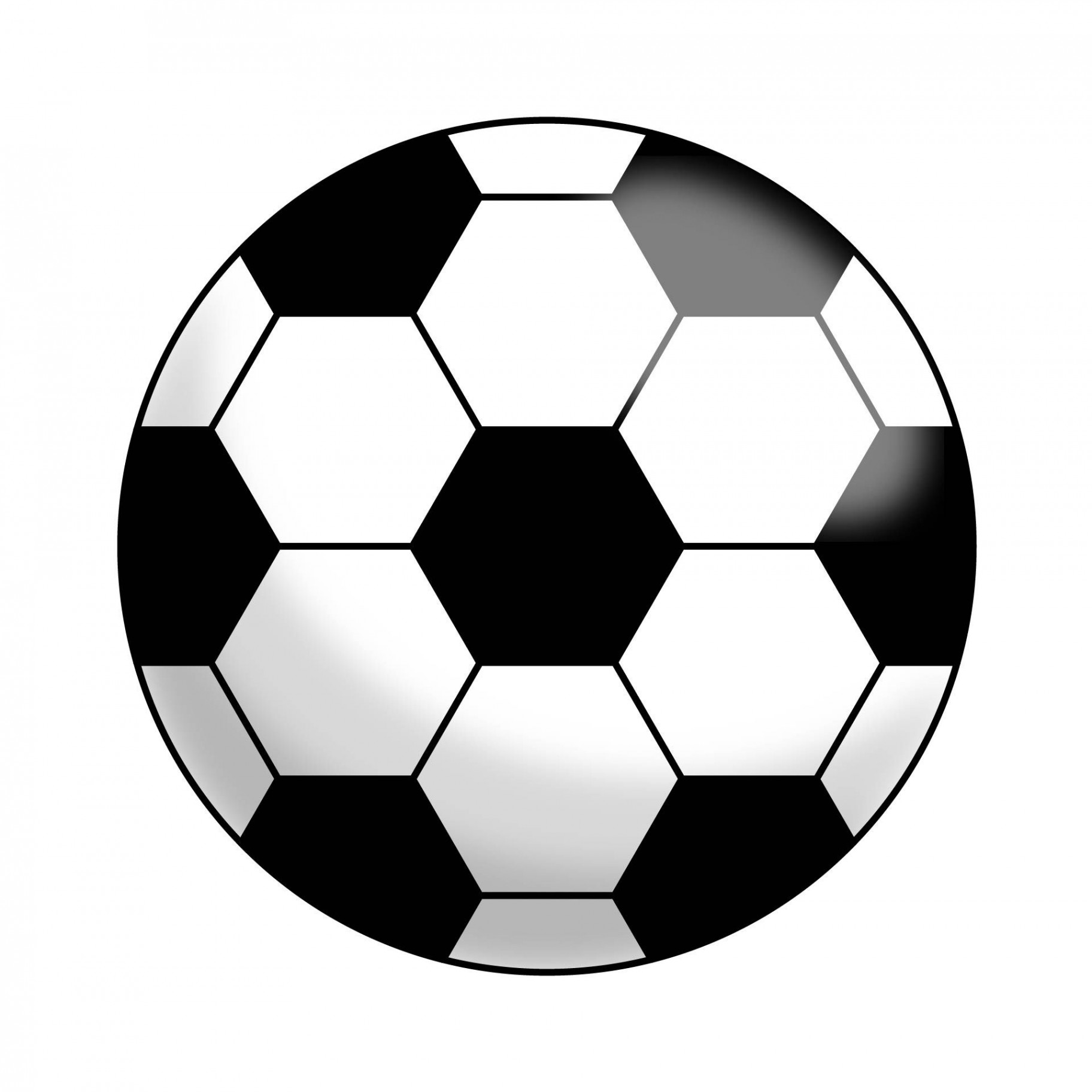 Best Printable Soccer Ball Pattern PDF for Free at Printablee