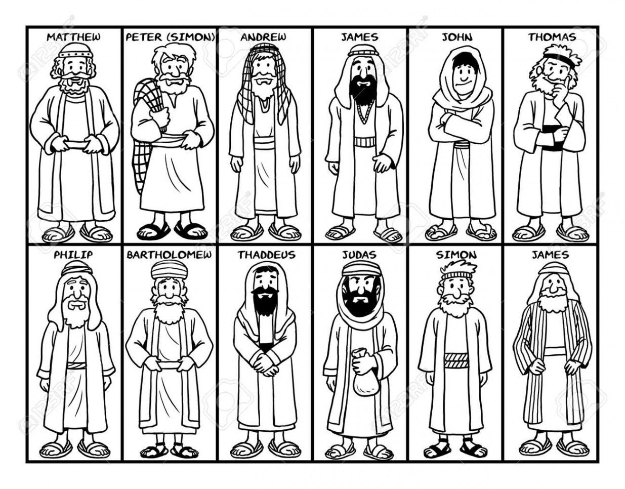 Coloring Page Of Jesus