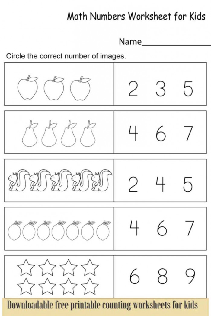 Count and Match: Fun Math Activities for Kindergarten