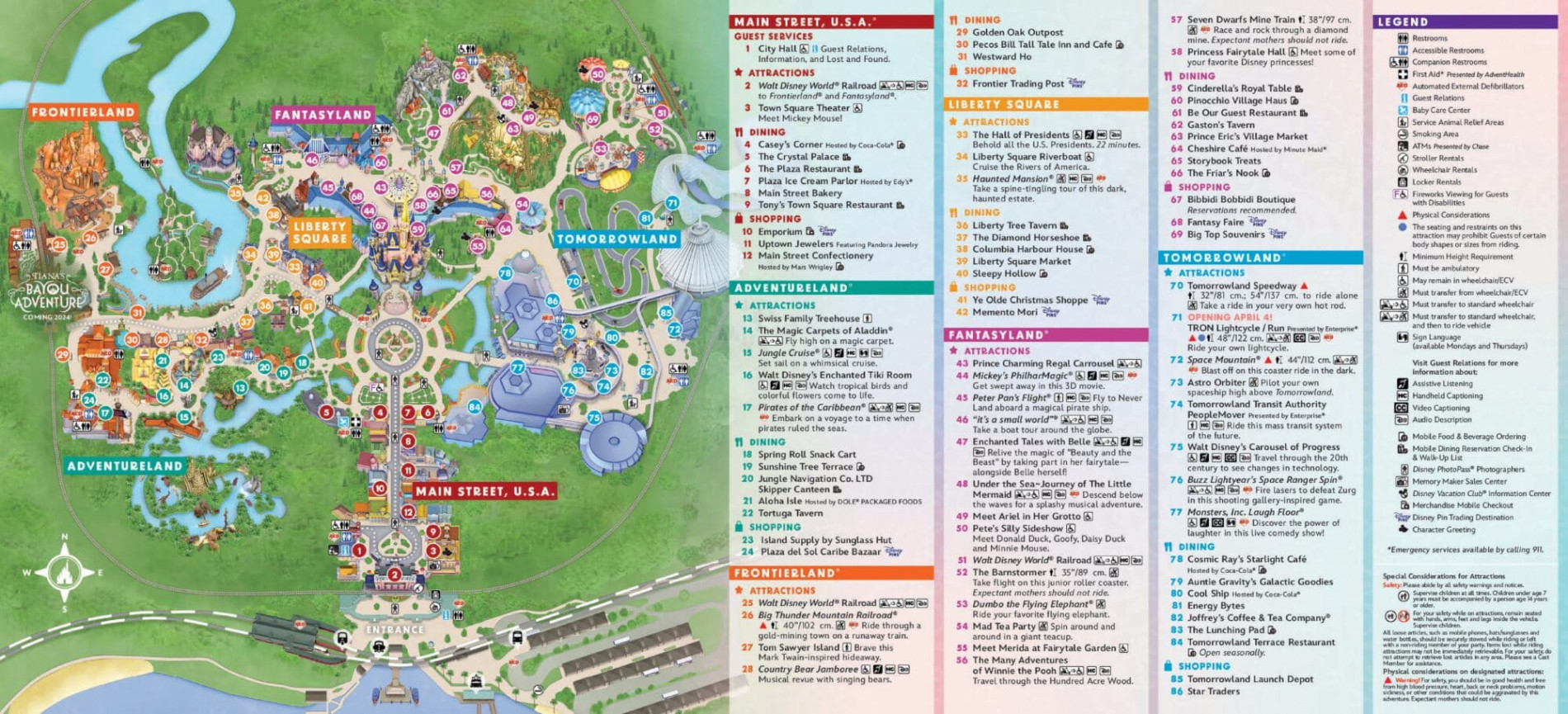 Disney World Guide Maps (Updated April )