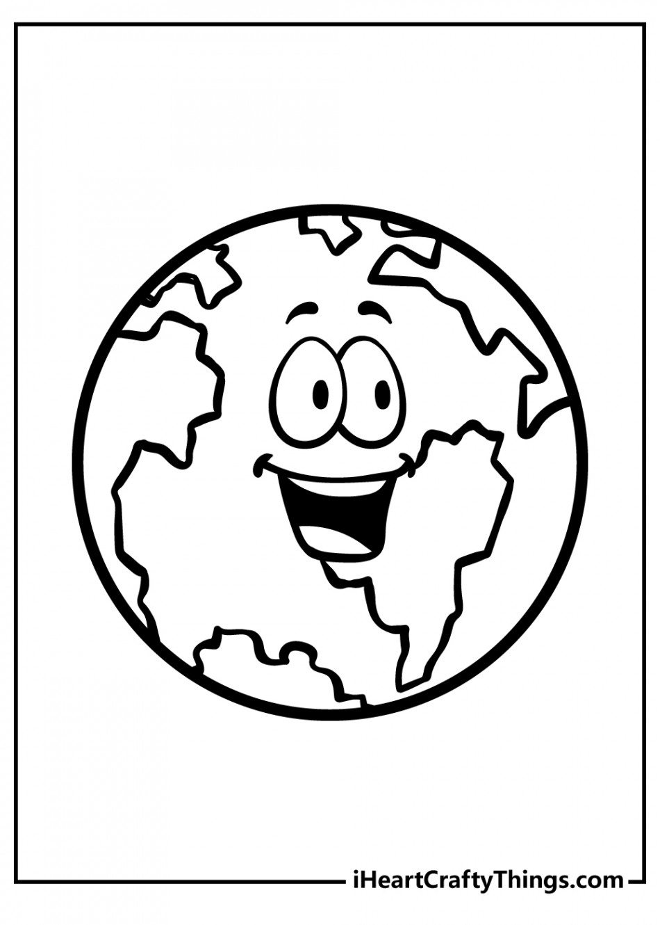 Earth Coloring Pages (% Free Printables)