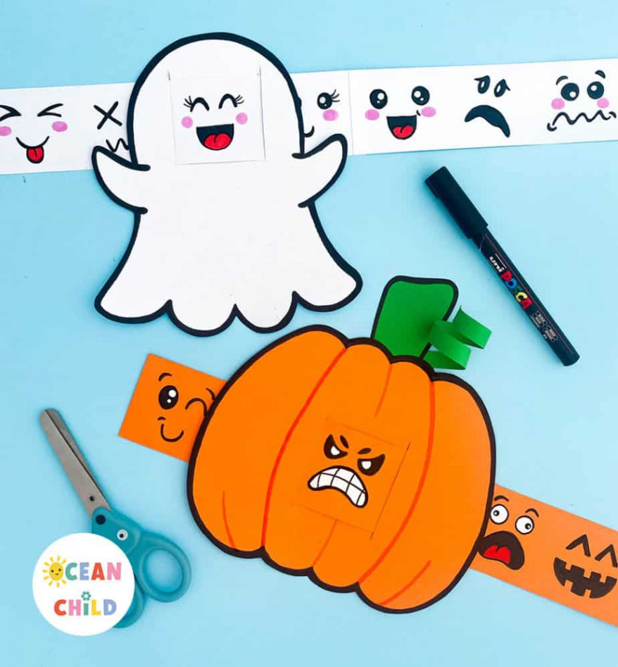 Easy and fun Halloween craft that will make you giggle, with FREE