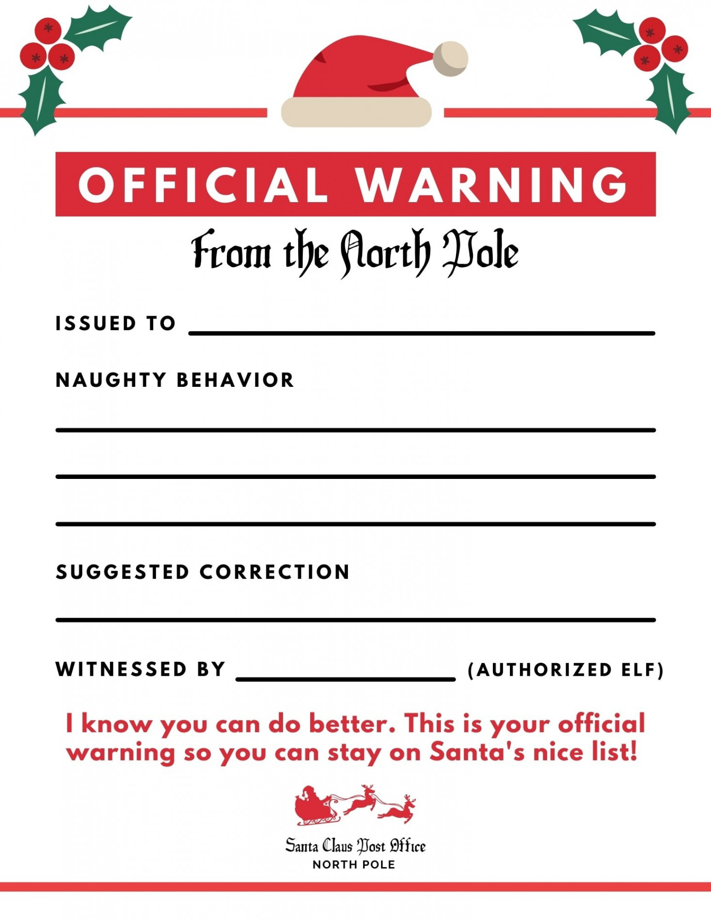 Elf On the Shelf Bad Behavior Letter FREE Printable - Make Life Lovely