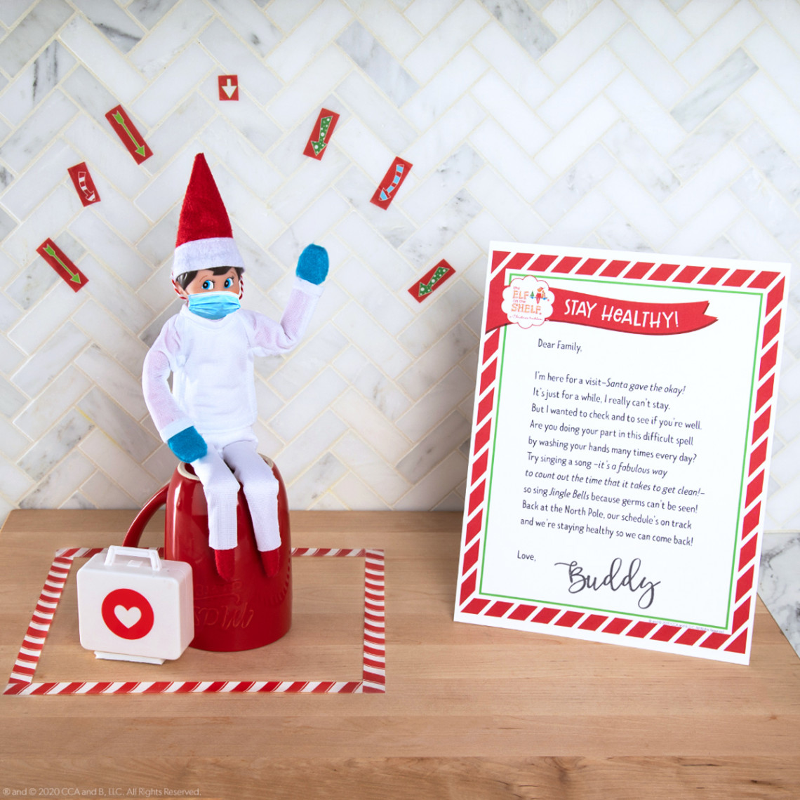 Elf Quarantine Return Letter  The Elf on the Shelf