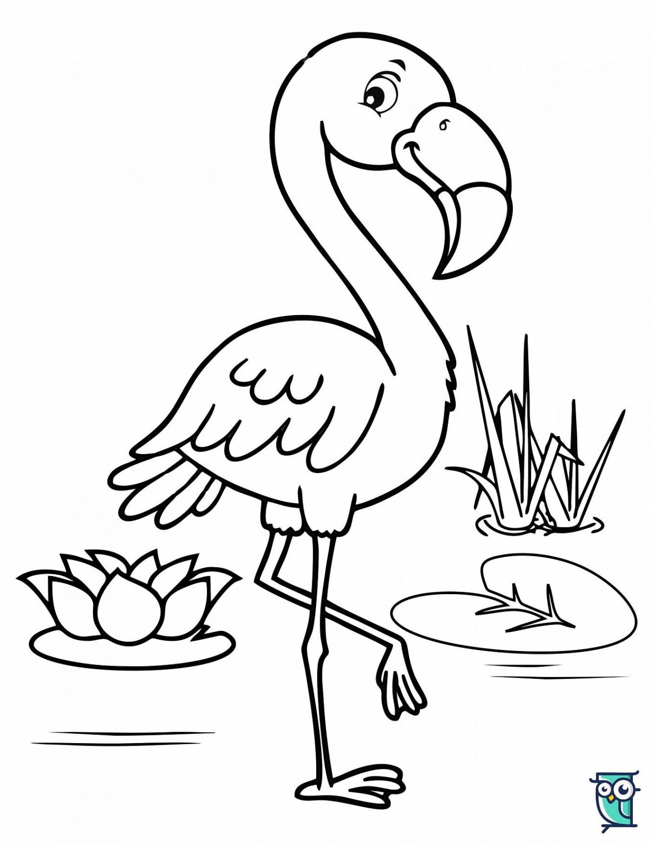 Flamingo Printable Coloring Pages: A Tropical Paradise Awaits