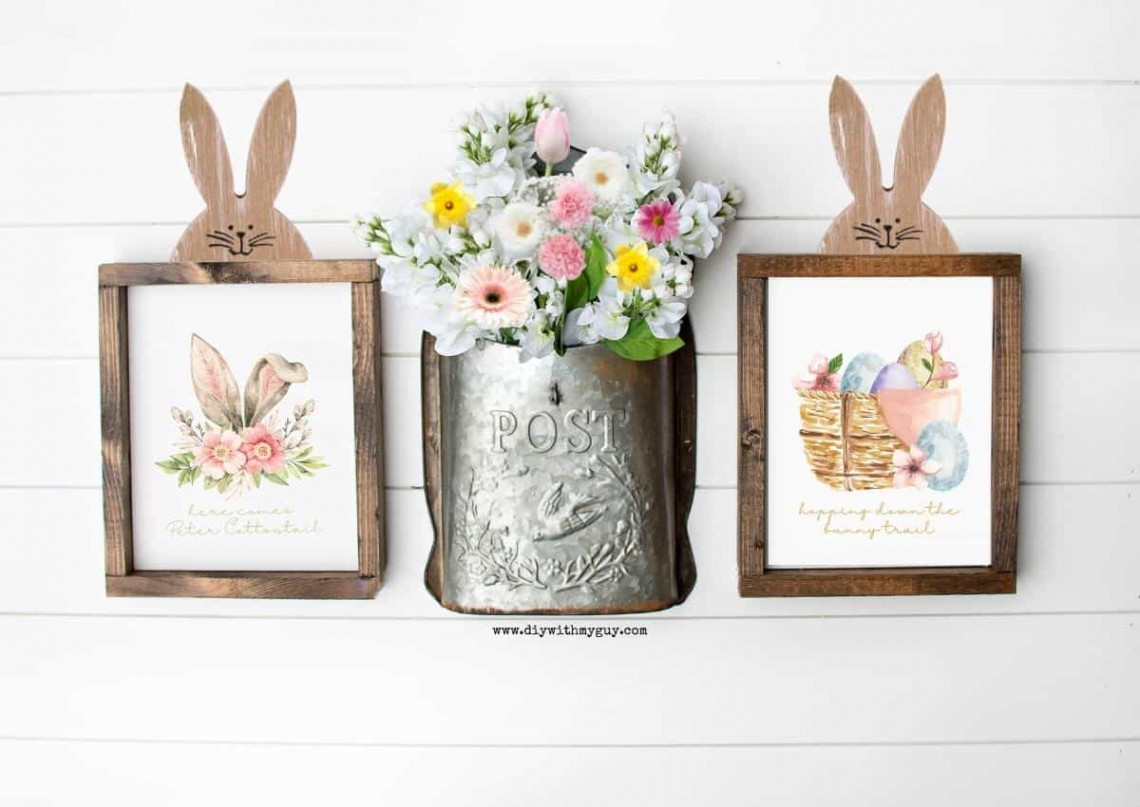 FREE Easter Printables: Here Comes Peter Cottontail - DIY With My Guy