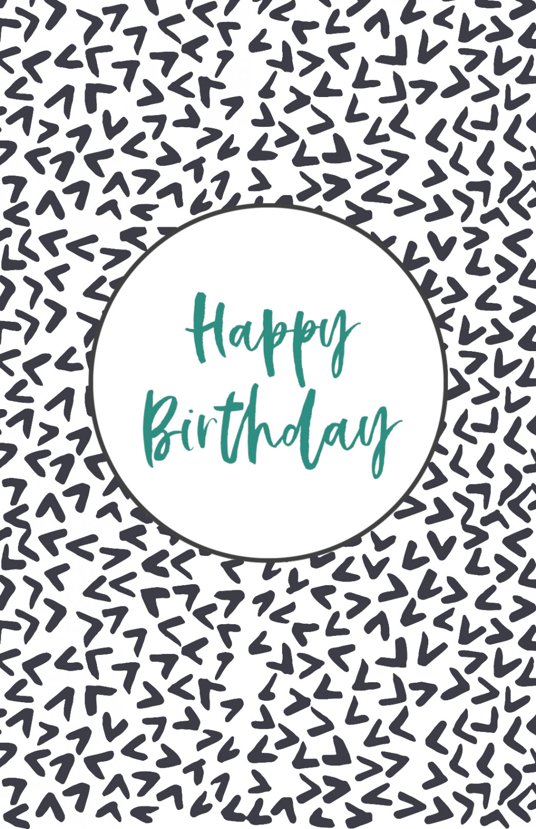 Free Printable Birthday Cards - Paper Trail Design