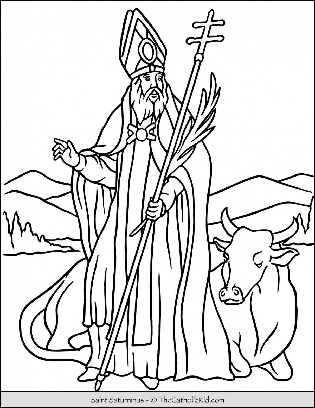 Free Printable Catholic Coloring Pages for Kids - The Catholic Kid